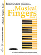 Musical Fingers No. 1 piano sheet music cover